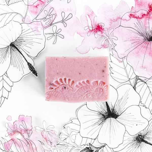 Hibiscus Soap 100g