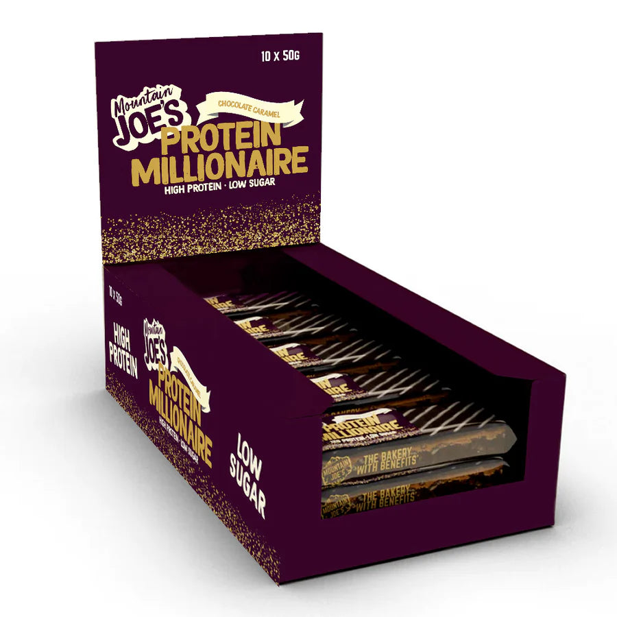Mountain Joes Protein Millionaire 10x50g (Variety of Flavours - Evolution Supplements