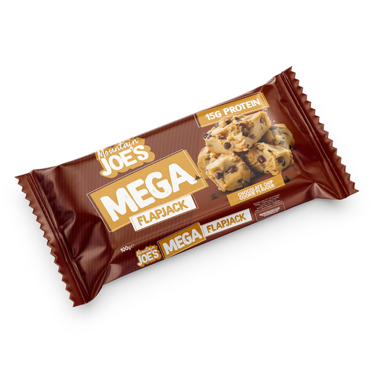 Mountain Joes Mega Flapjack (Variety of Flavours, box of 12 or singles) - Evolution Supplements
