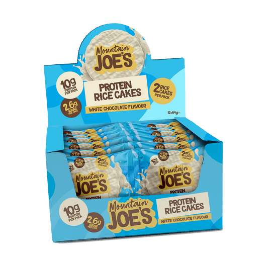 Mountain Joe Protein Rice Cake Twin Packs (12x2x32g) - Variety of Flavours