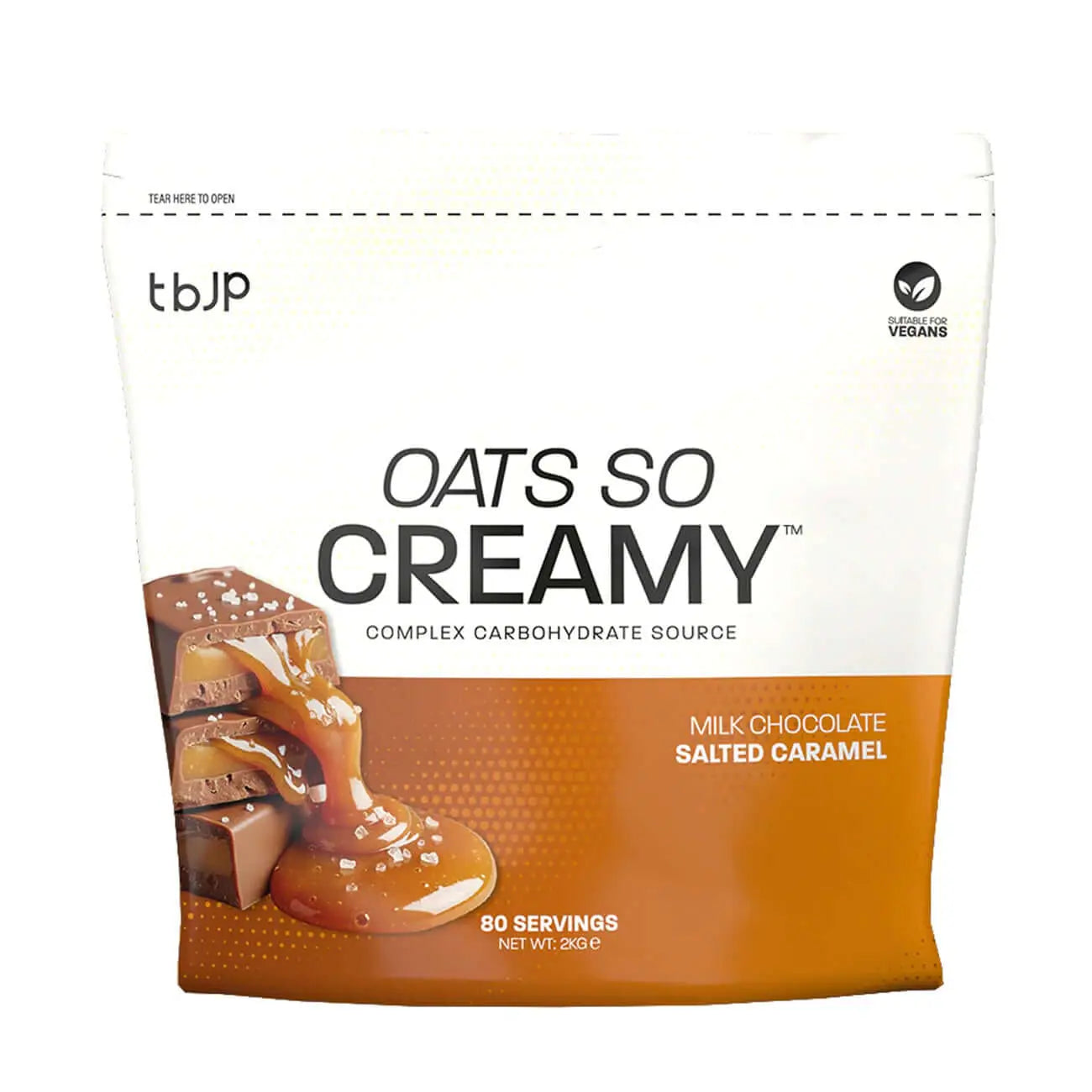Trained By JP Oats So Creamy Size: 2kg Flavour: Milk Chocolate Salted Caramel