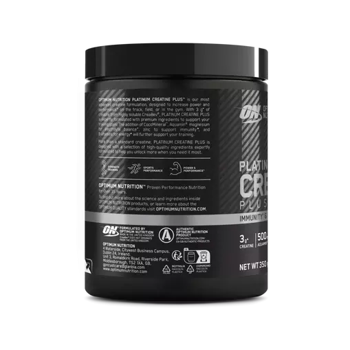 Optimum Nutrition Platinum Creatine Monohydrate Plus 350g - (Variety of flavours) - Evolution Supplements
