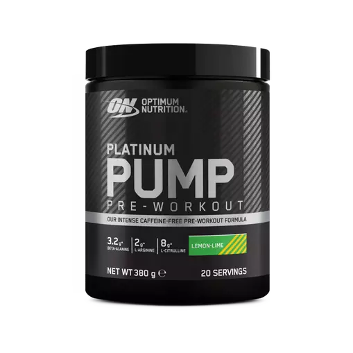 Platinum Pump Preworkout Caffeine-Free Powder - 380g (20 Servings) - Evolution Supplements