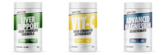 Per4m TriFusion Bundle - Liver Support, Immunity Strength, Muscular Recovery