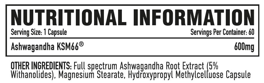 Per4m KSM-66 Ashwagandha - 60 Capsules - Evolution Supplements