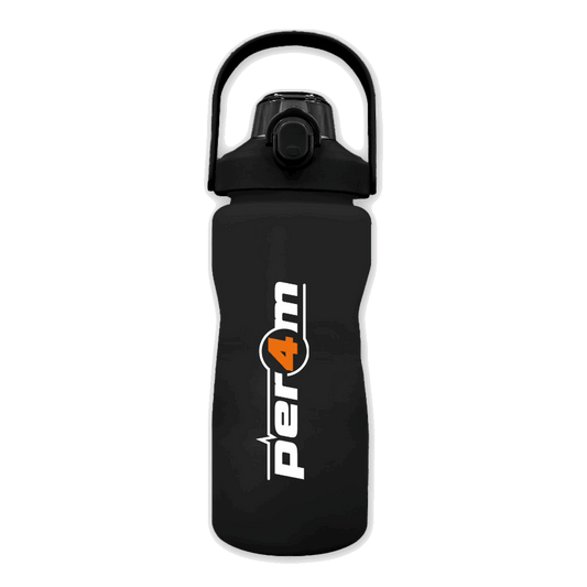 Per4m 1.5 Litre Bottle Jug with Straw in Black