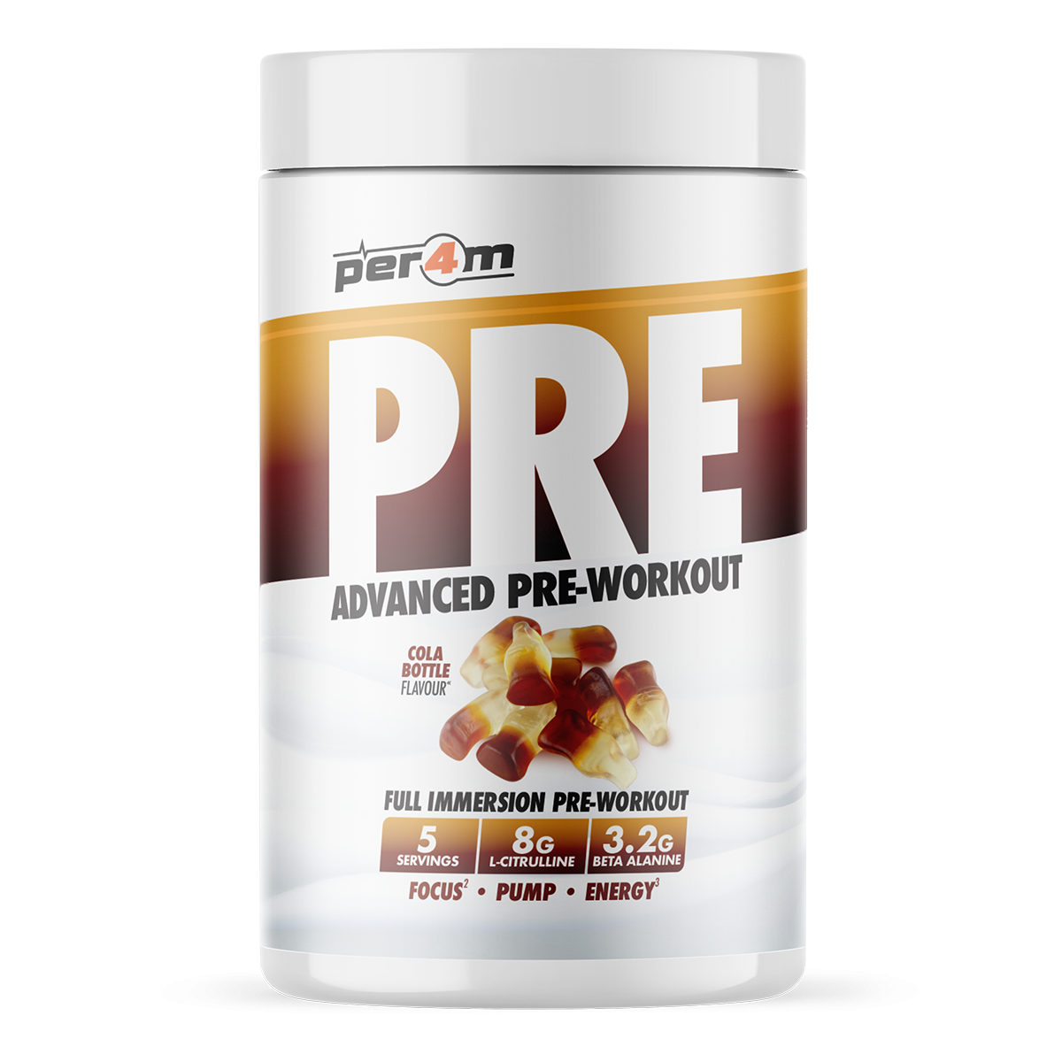Per4m - PRE-Workout Stim 95g (5 Servings) - Variety of Flavours