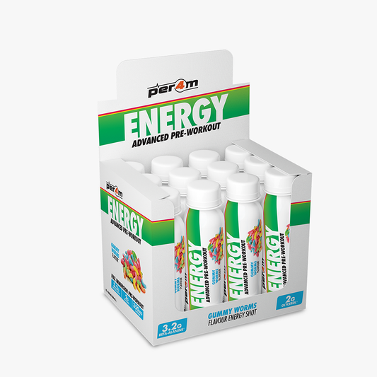 Per4m Energy Pre Workout Shots - Various Flavours Available Box of 12