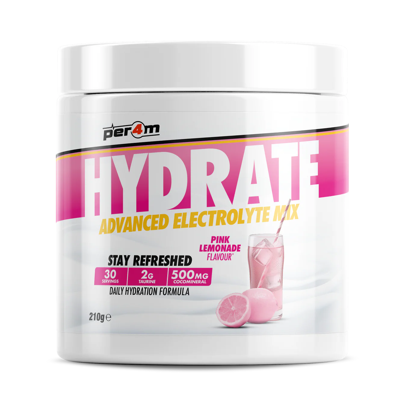 Per4m Hydrate Electrolyte Mix 210g - Variety of Flavours