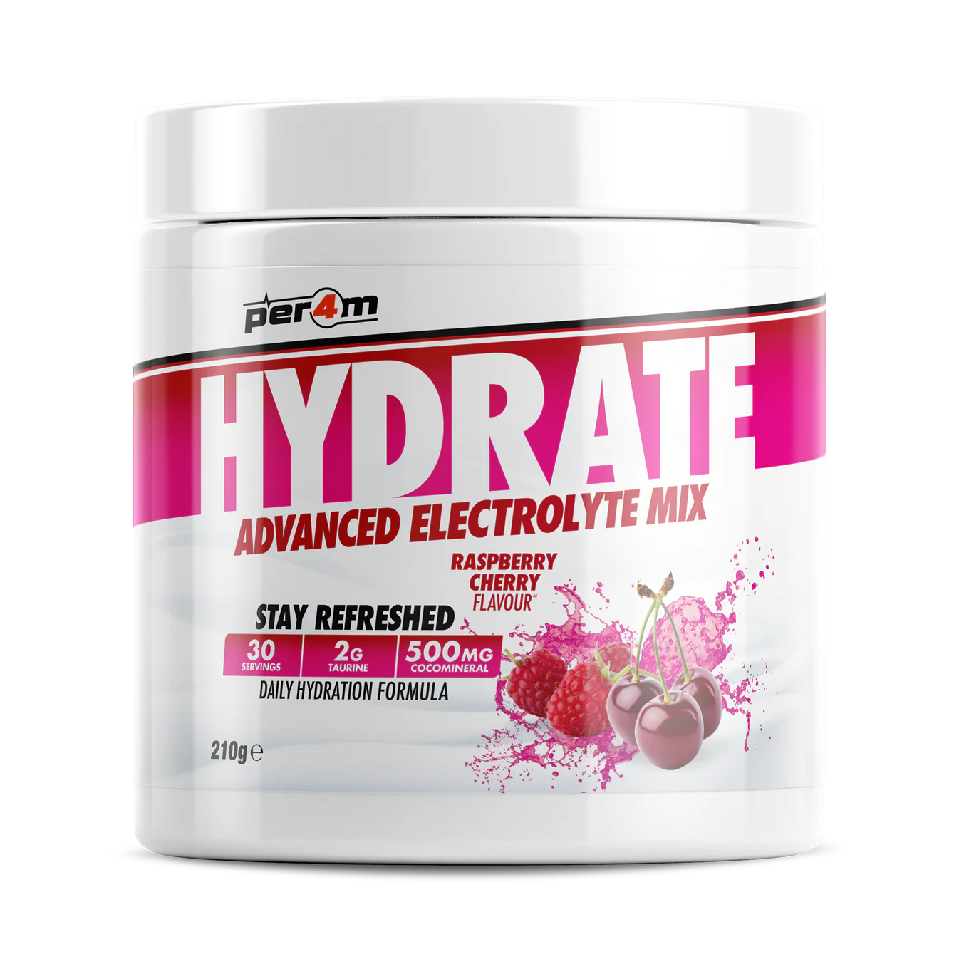 Per4m Hydrate Electrolyte Mix 210g - Variety of Flavours