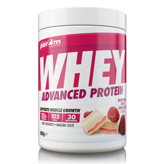 Per4m Whey Protein Raspberry White Chocolate 900g