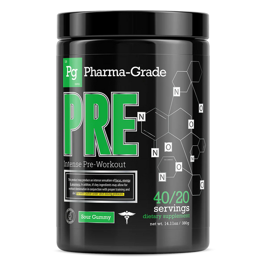 Pharma Grade PRE 380g (Variety of Flavours) - Evolution Supplements