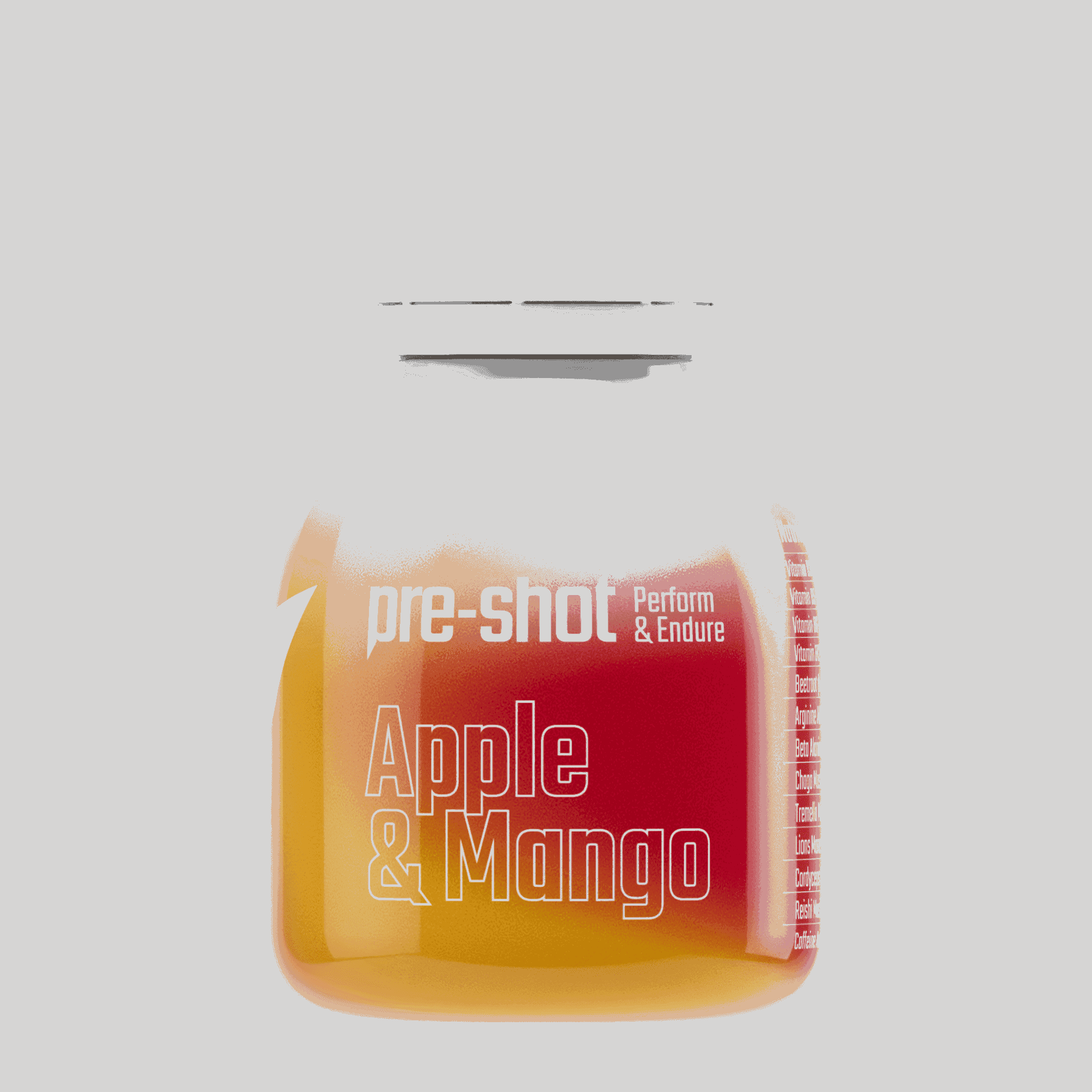 Pre-Workout Shot - Apple & Mango (6 x 60ml)