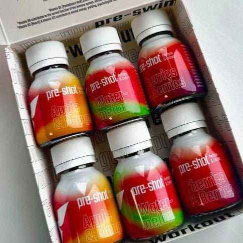 Pre-Workout Shot - Fruit Variety Pack (6 x 60ml)