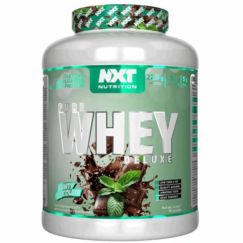 NXT Nutrition Pure Whey Deluxe 2.1kg - Variety of Flavours