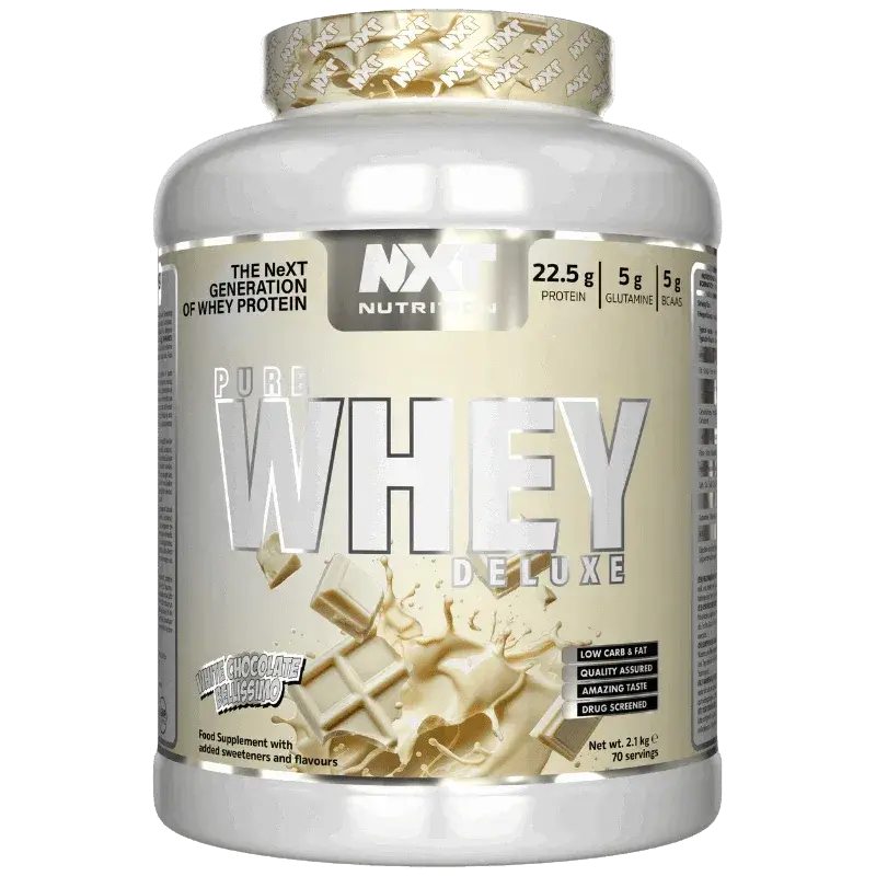 NXT Nutrition Pure Whey Deluxe 2.1kg - Variety of Flavours
