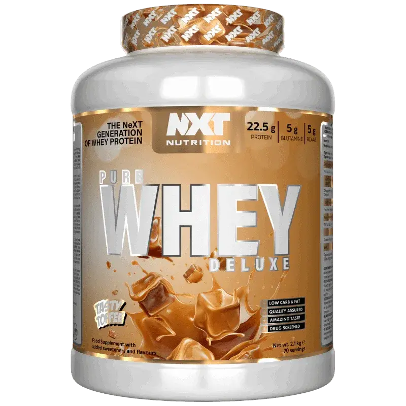 NXT Nutrition Pure Whey Deluxe 2.1kg - Variety of Flavours