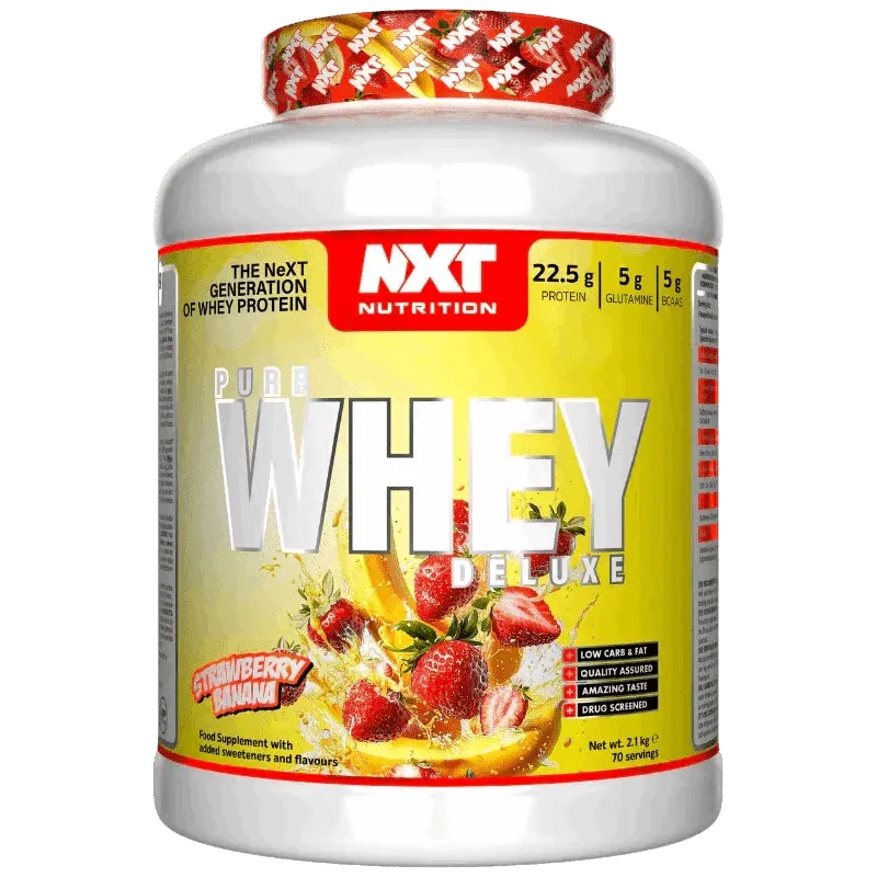 NXT Nutrition Pure Whey Deluxe 2.1kg - Variety of Flavours