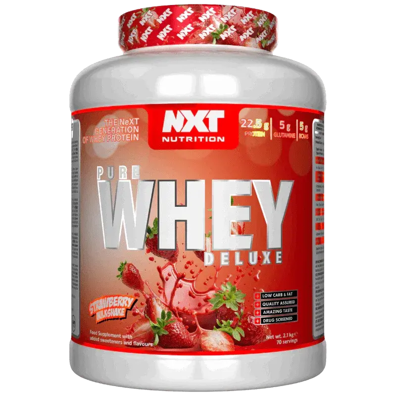 NXT Nutrition Pure Whey Deluxe 2.1kg - Variety of Flavours