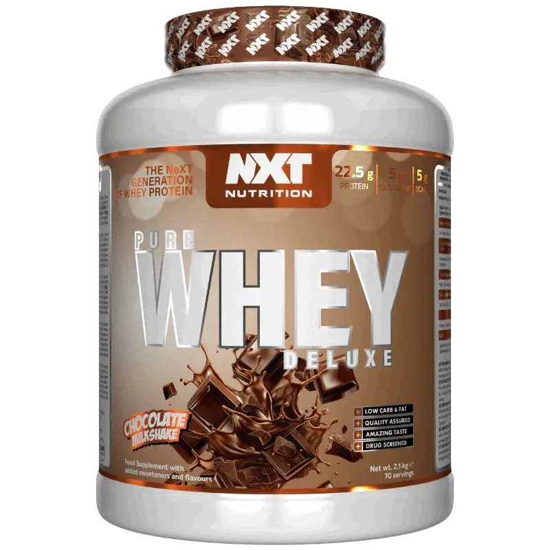 NXT Nutrition Pure Whey Deluxe 2.1kg - Variety of Flavours