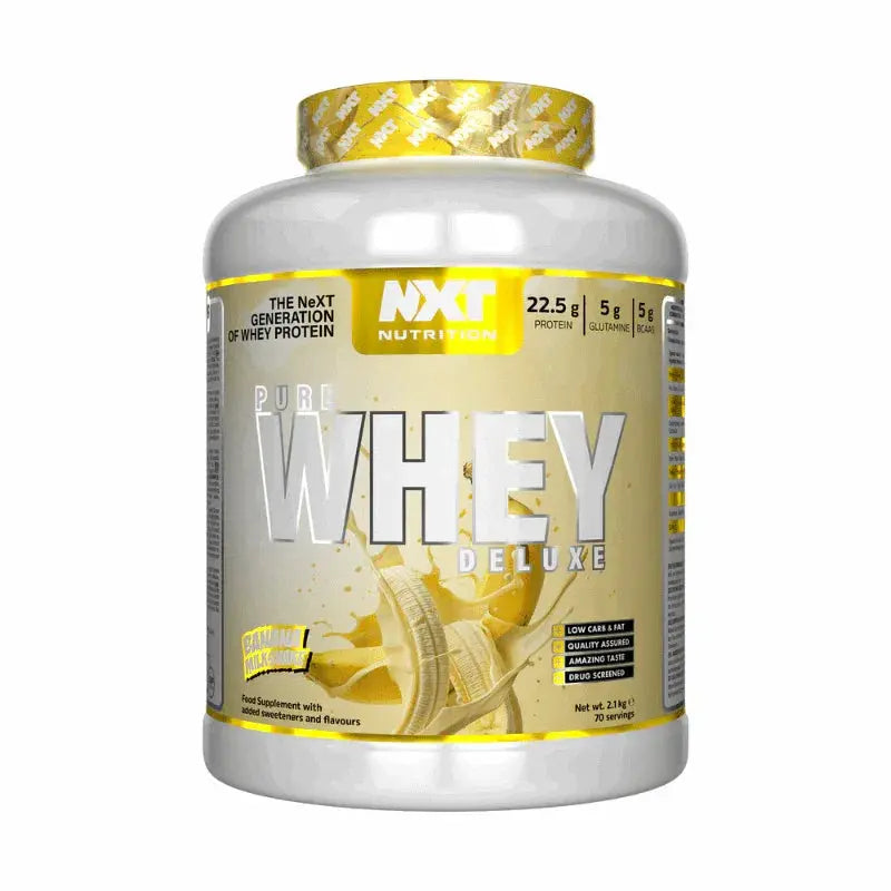 NXT Nutrition Pure Whey Deluxe 2.1kg - Variety of Flavours