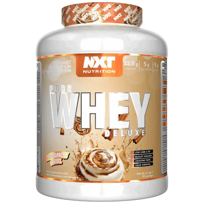NXT Nutrition Pure Whey Deluxe 2.1kg - Variety of Flavours