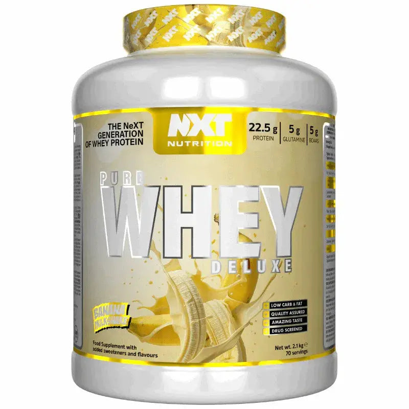 NXT Nutrition Pure Whey Deluxe 2.1kg - Variety of Flavours