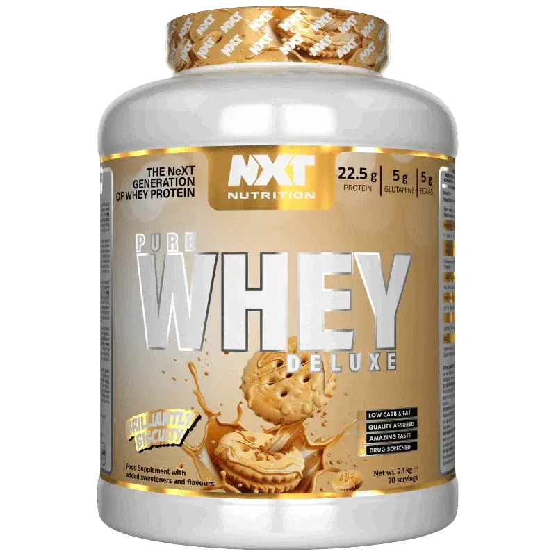 NXT Nutrition Pure Whey Deluxe 2.1kg - Variety of Flavours
