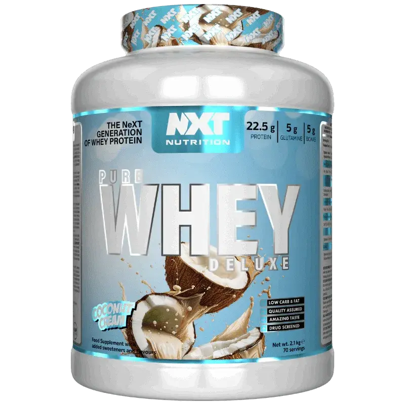 NXT Nutrition Pure Whey Deluxe 2.1kg - Variety of Flavours