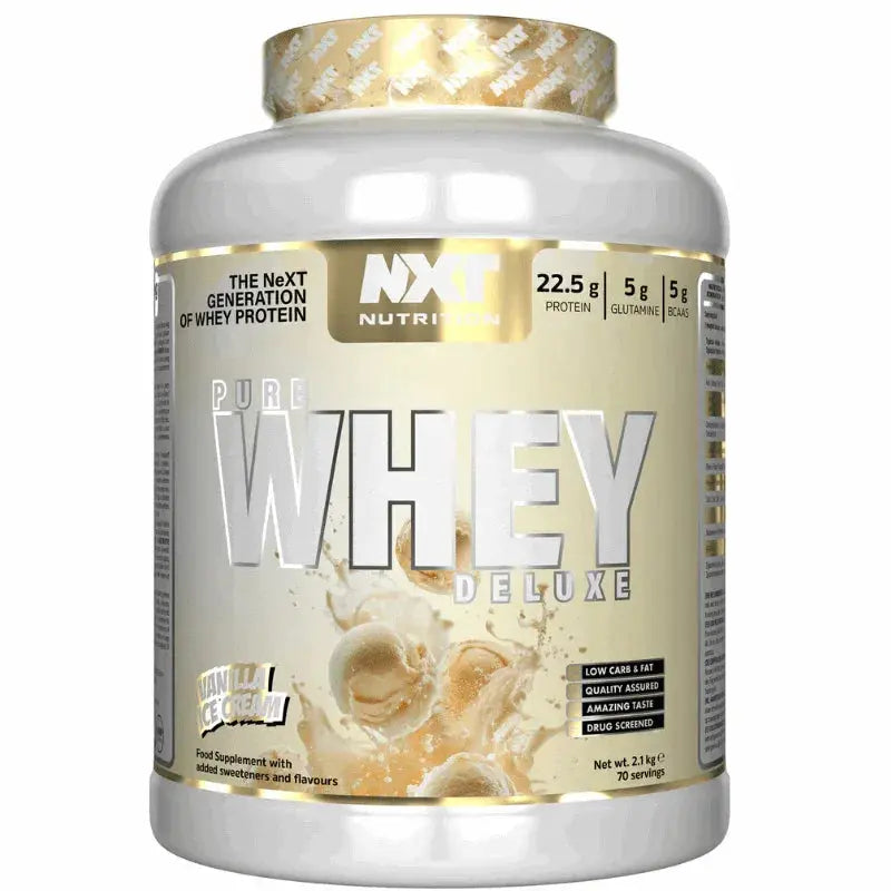 NXT Nutrition Pure Whey Deluxe 2.1kg - Variety of Flavours