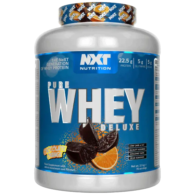 NXT Nutrition Pure Whey Deluxe 2.1kg - Variety of Flavours