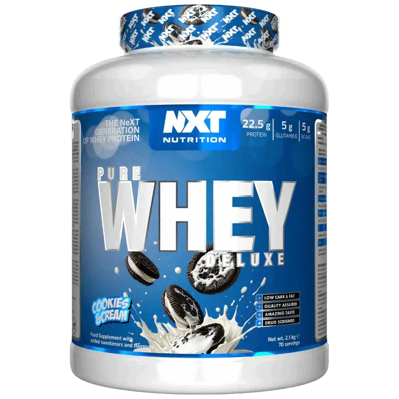 NXT Nutrition Pure Whey Deluxe 2.1kg - Variety of Flavours