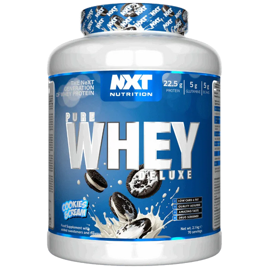NXT Nutrition Pure Whey Deluxe 2.1kg - Variety of Flavours