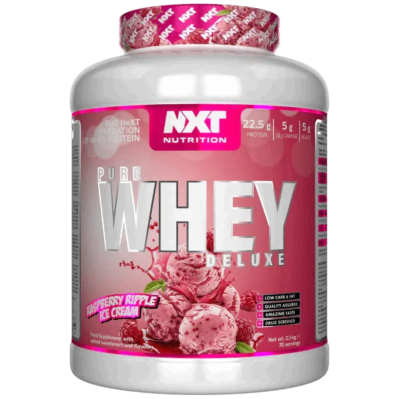 NXT Nutrition Pure Whey Deluxe 2.1kg - Variety of Flavours