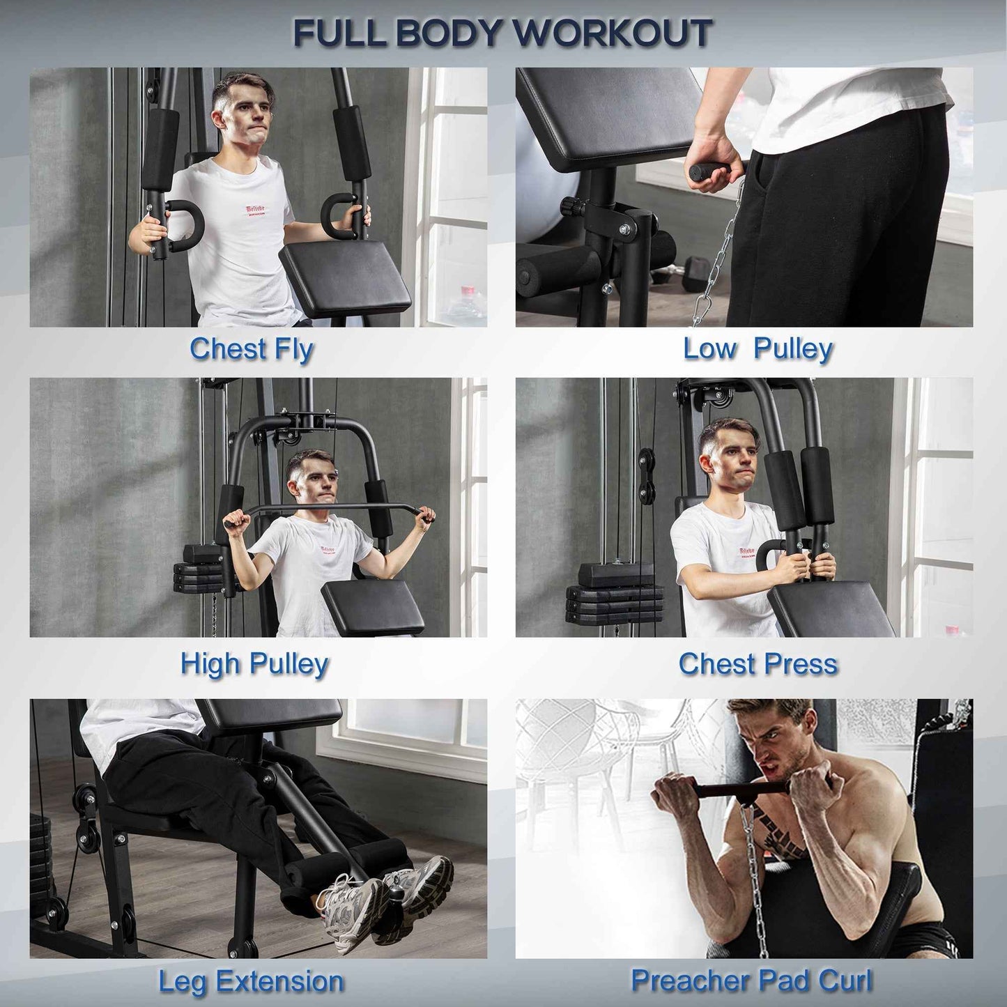 Multi-Exercise Gym Station
