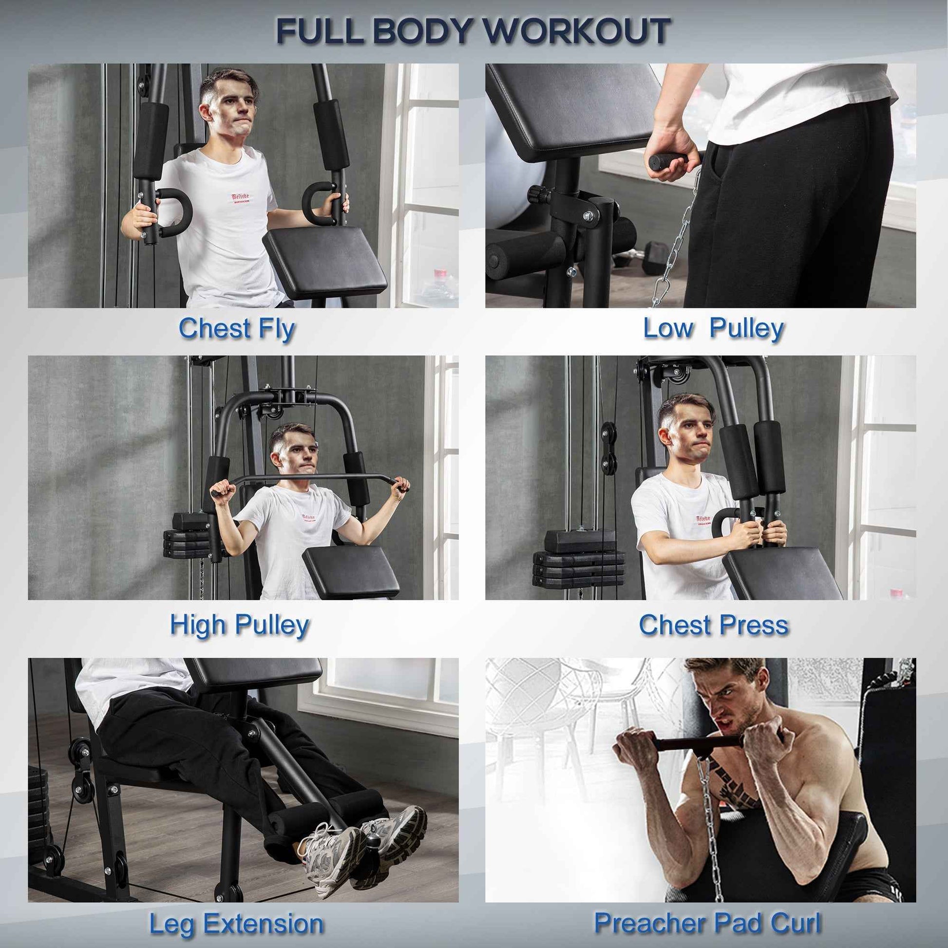 Multi-Exercise Gym Station