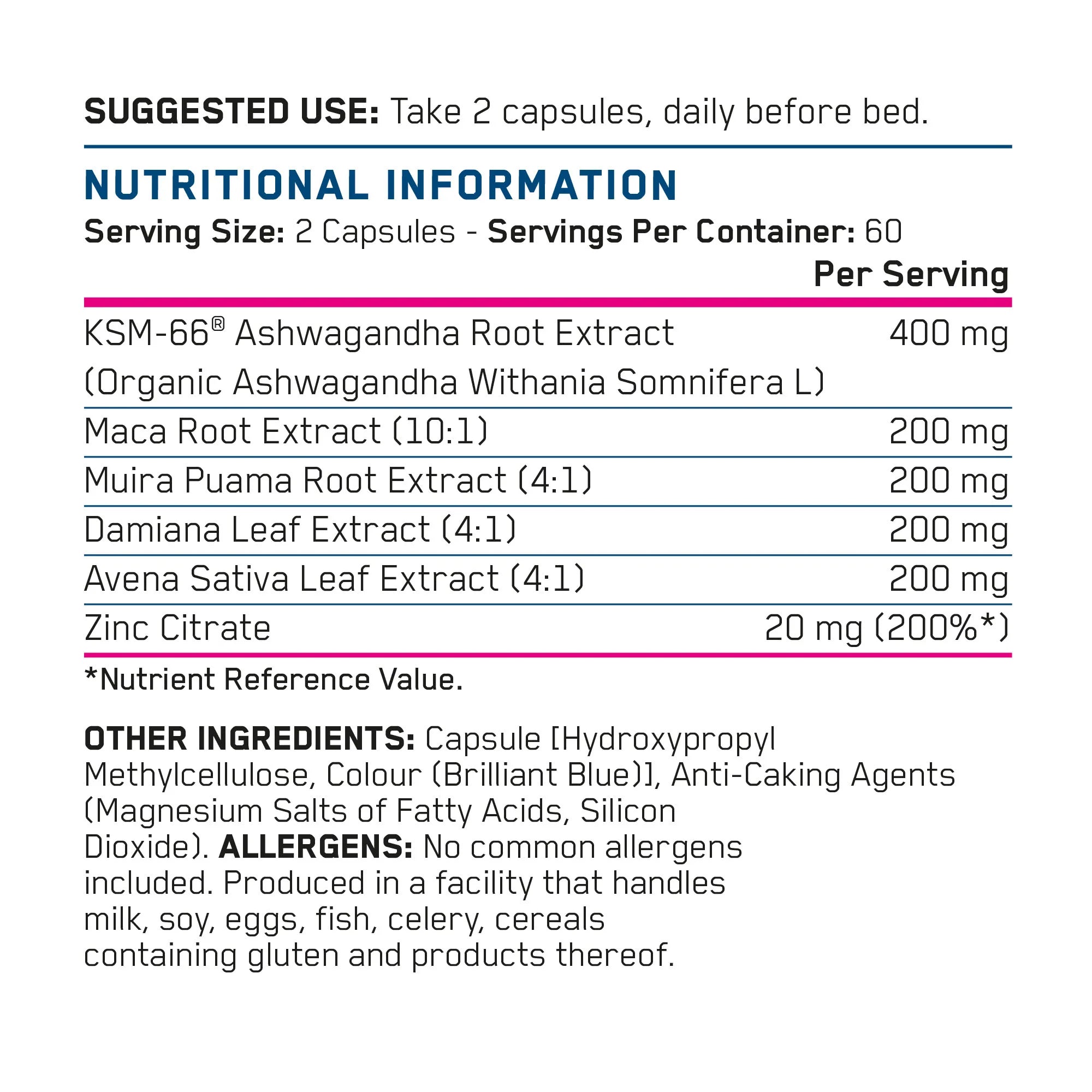 Applied Nutrition Sex Bomb For Her - 120 Capsules