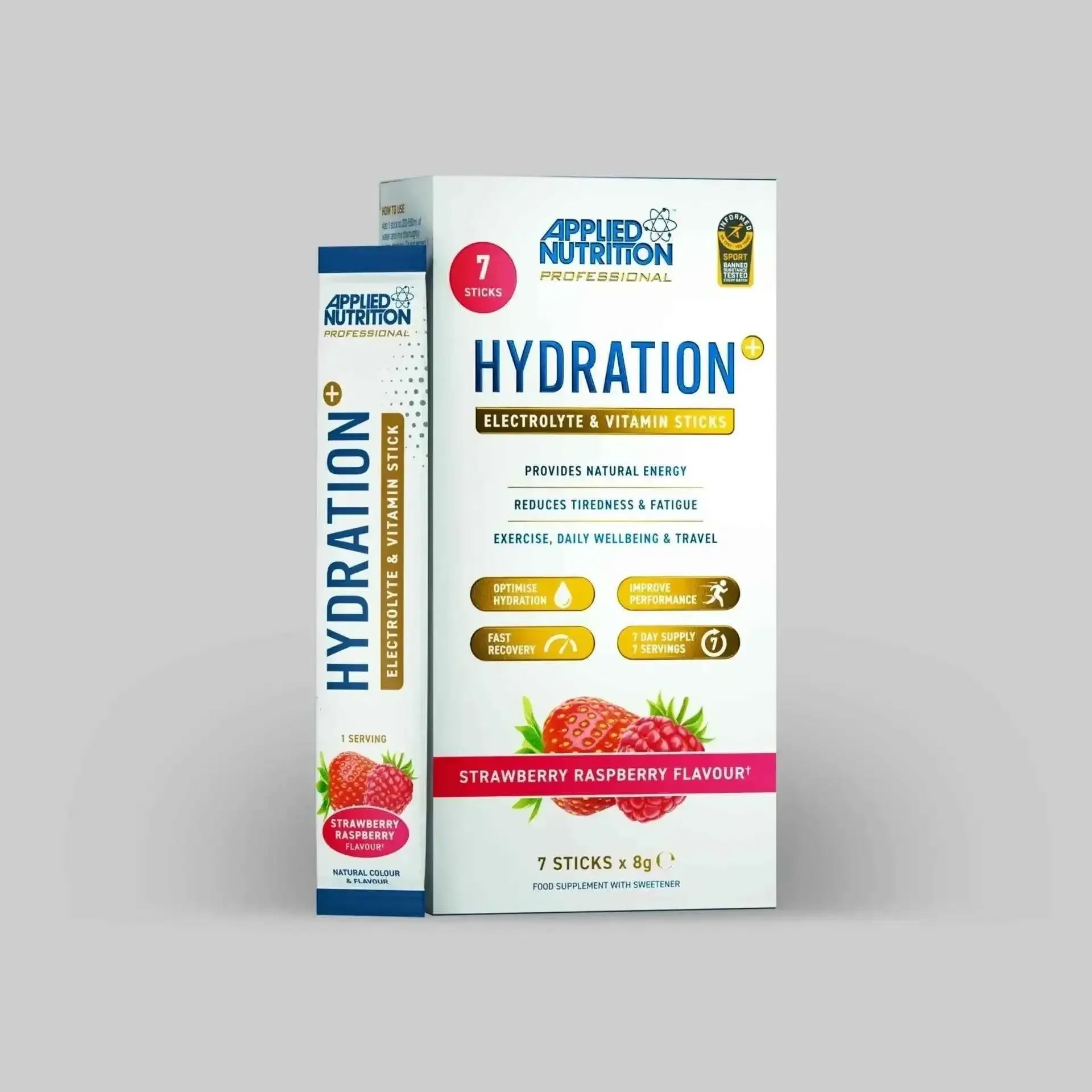 Hydration+ Electrolyte & Vitamin Powder Stick Pack