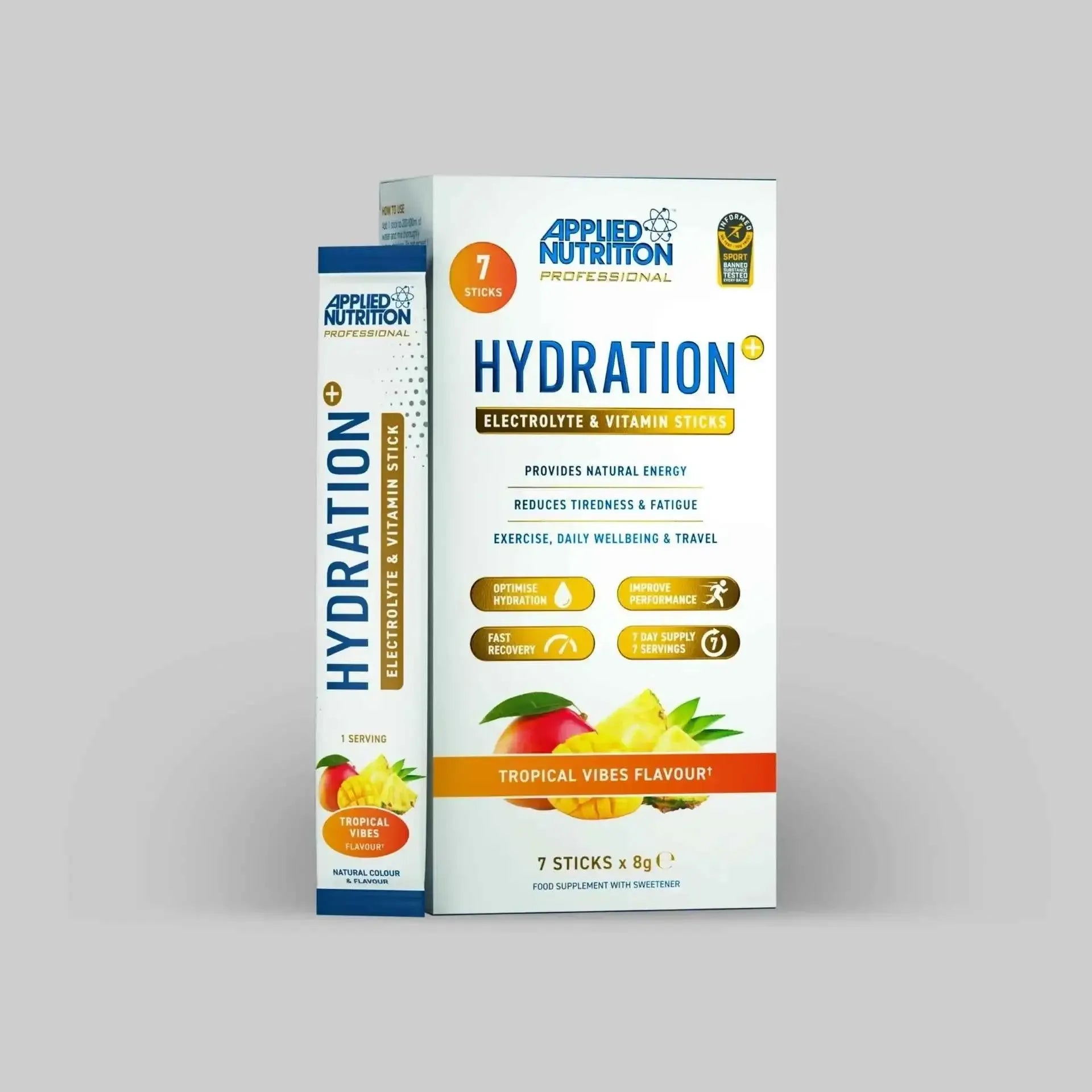 Hydration+ Electrolyte & Vitamin Powder Stick Pack