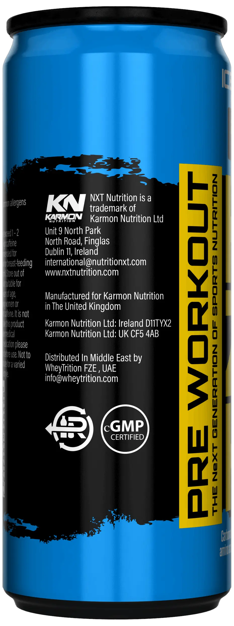 NXT TNT Nuclear 330ml - Single Can or Case of 12 - Various Flavours