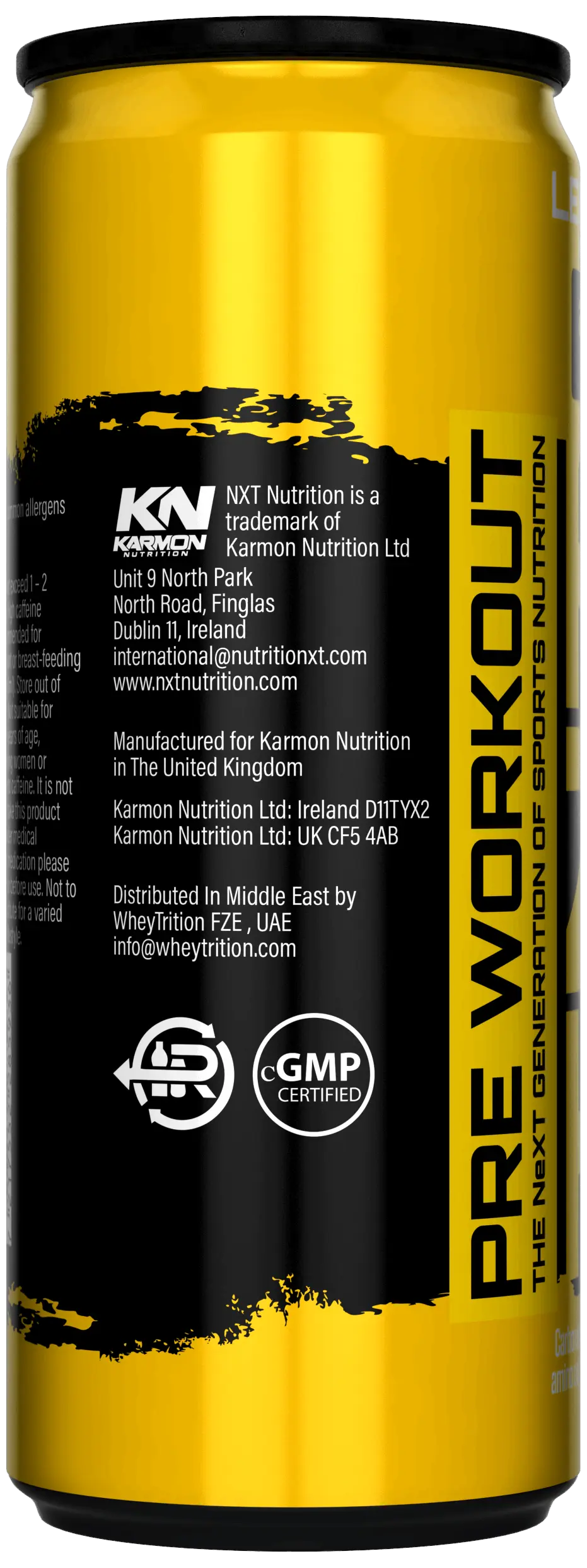 NXT TNT Nuclear 330ml - Single Can or Case of 12 - Various Flavours