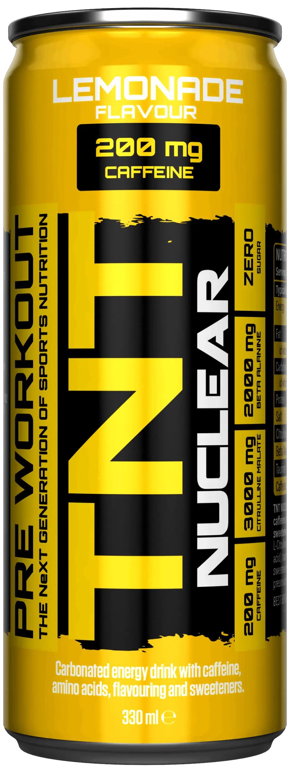 NXT TNT Nuclear 330ml - Single Can or Case of 12 - Various Flavours