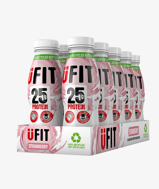 UFIT 25G HIGH PROTEIN SHAKE DRINK - 10x330ML