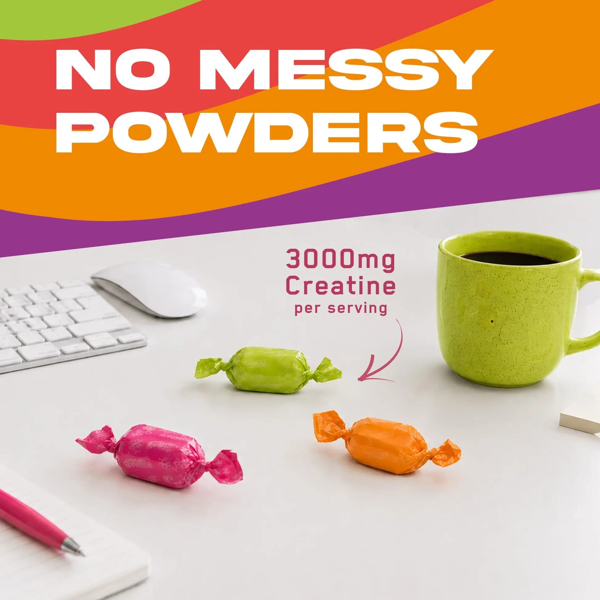 Applied Nutrition Creatine Chews no messy powders