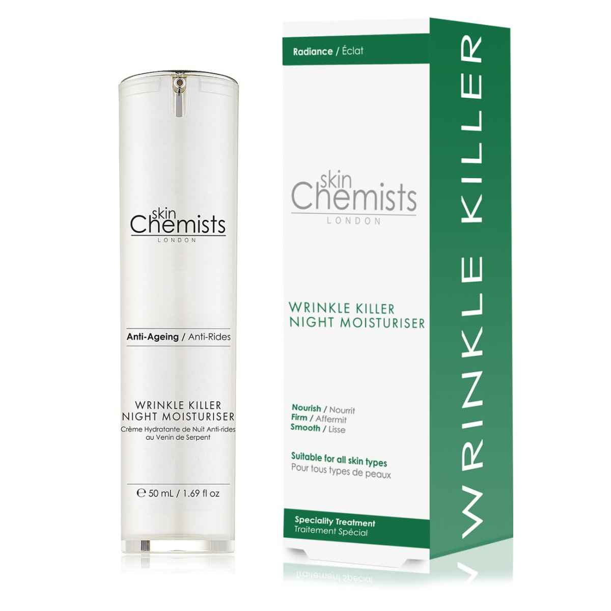 Wrinkle Killer Night Moisturiser 50ml